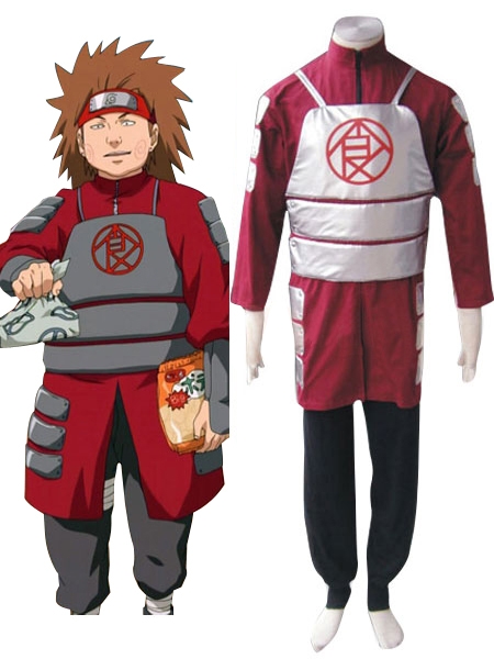Naruto Akimichi Chouji Cosplay Costume